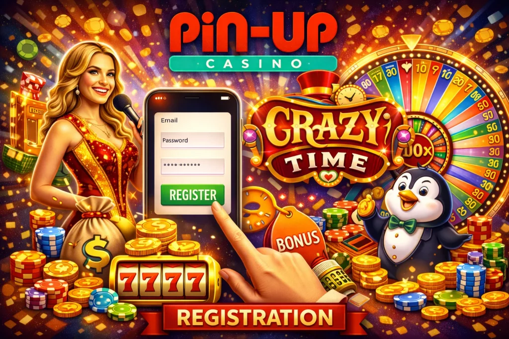 crazy time pin-up регистрация